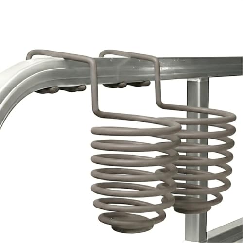 SkiffDaddy Drink Cup Phone Holder - PVC Coated Steel for Pontoon, Boat, Canoe, Patio Chair - 2 Pack