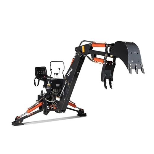 Titan 7' Backhoe with Thumb Excavator