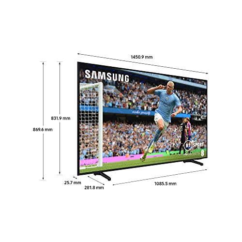 Samsung 4K Crystal UHD Smart TV - 65 Inch Elite BU8070 HDR TV - Amazon Exclusive 4K Television With Alexa Built-In, Dynamic Crystal Colour, 3D Surround Sound, Super Slim Profile & Smart TV Hub