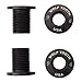 Wolf Tooth Set of 4 Black Chainring Bolts for M8 Threaded chainrings (10 mm Long)