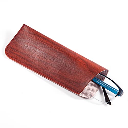 Image of TRIUMPH VISION 3 Pack Reading Glasses Pouch - Soft Eyeglasses Bag Portable Cloth Eyewear Case