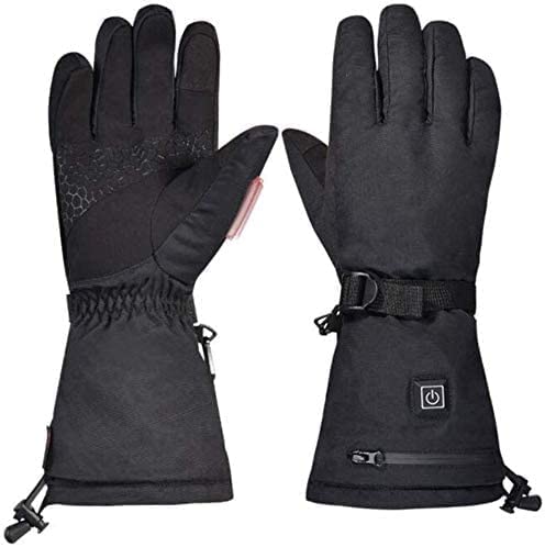 Gants chauffants électriques USB à trois vitesses réglables pour le ski en extérieur