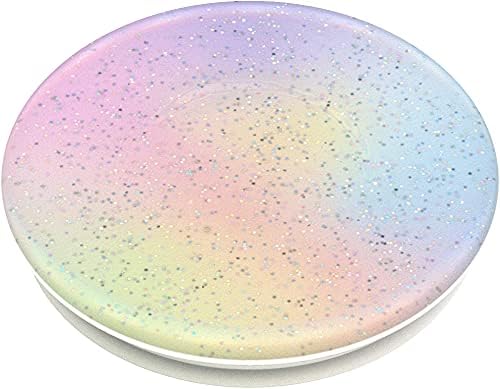 PopSockets Phone Grip with Expanding Kickstand, PopSockets for Phone - Glitter Pastel Nebula