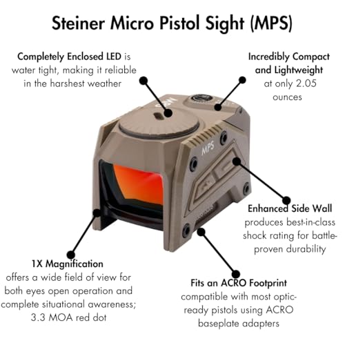 Image of Steiner MPS Micro Pistol Sight