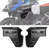 Motorcycle Radiator Side Cover Fits for BMW R1300GS ADV R 1300 GS Adventure 2024 2025 Black Silver Water Tank Guard Protector Frame Guard Fairing Side Panels Protective Cover (Black)