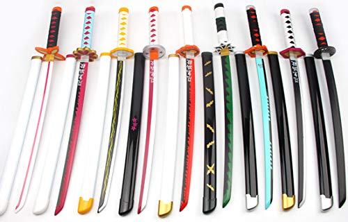 Amazon.co.jp: Cuscosplay 鬼滅の刃 コスプレ 刀 剣 鬼殺隊 善逸 九柱