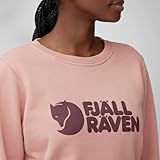 Fjällräven Damen Logo Sweatshirt, Dusty Rose/Port, M
