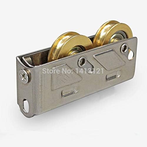 Window Roller 80Type Window Roller Sliding Door Plastic Steel Window Pulley Aluminum Alloy Windows Brass Wheel Muted Roller House Hardware