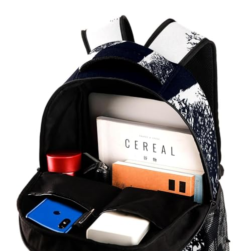 Sac à dos pour ordinateur portable fusée avec grand compartiment voyage - 4
