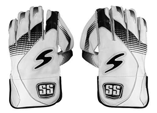 Ss Match Cricket Wicket Keeping Gloves & Cotton Inner Gloves thumb #2