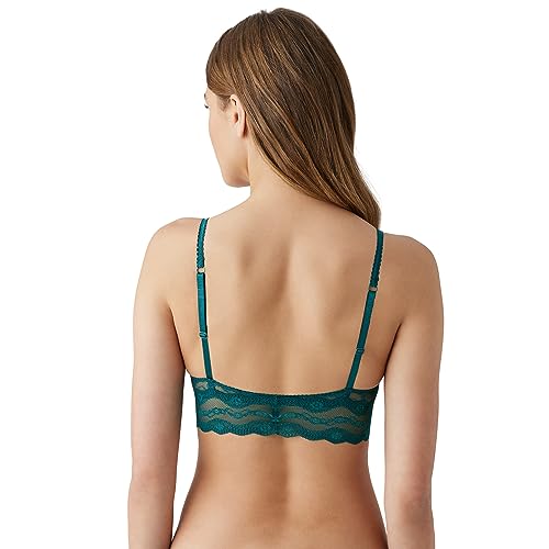 Image of b.tempt'd Womens Lace Kiss Sheer Unlined Wire Free Bralette, 910182