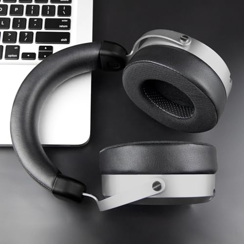 SOULWIT Earpads Replacement for HIFIMAN SUNDARA/HE400(HE400se/i/S)/HE560(HE560i)/HE500/HE300/HE350/HE3/HE5/HE6 Headphones, Ear Pads Cushions with Mesh Fabric, High-Density Memory Foam - Black