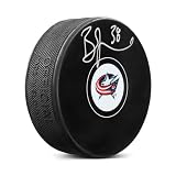 Boone Jenner Autographed Columbus Hockey Puck