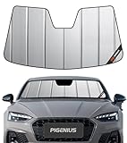 Pigenius Windshield Sun Shade for Audi A5 Sportback/S5 Sportback/RS5 Sportback/A5 Quattro Coupe/S5 Coupe/RS5 2018-2025 Without HUD - Safeguard