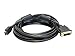 Monoprice 102505 15-Feet 28AWG Standard HDMI to DVI Adapter Cable with Ferrite Cores, Black (102505)