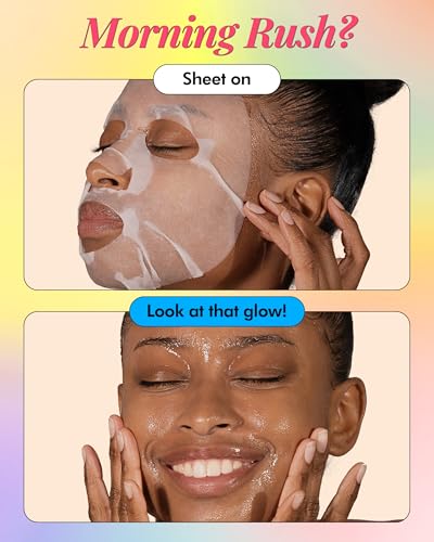 DERMAL 78 Combo Pack Collagen Essence Korean Face Mask - Hydrating & Soothing Facial Mask with Panthenol - Hypoallergenic Self Care Sheet Mask for All Skin Types - Natural Home Spa Treatment Masks