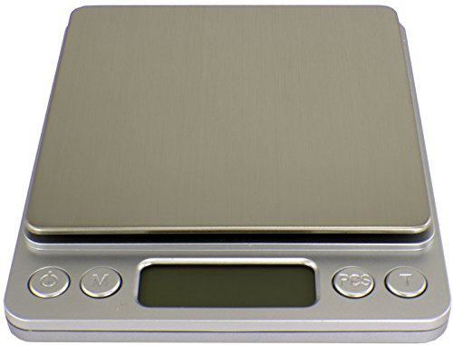 Miniatura 3 de Duda Energy Scale-I2000x500g0.0.04 oz - Báscula de bolsillo automática de gran superficie de pesaje con pantalla retroiluminada, 1.3 pulgadas de