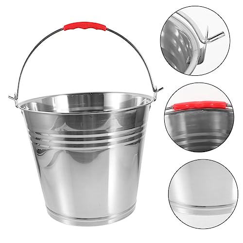 FRCOLOR Balde De Cinzas Alimentador De Cavalos Tanque De Óleo De Bebidas Recipiente De Água Suporte