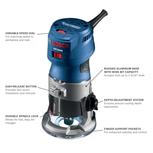 Bosch GKF125CEK Colt Palm Router