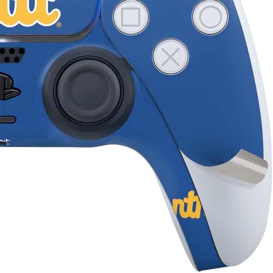 Skinit Decal Gaming Skin Compatible with PS5 Slim Digital Edition Bundle - Officially Licensed University of Pittsburgh Pitt Panthers Design