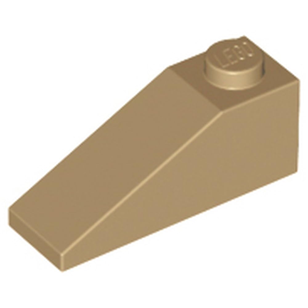 LEGO Slope 33 3 x 1, Part 4286, Choose Your Colour (Dark Tan, 5, count)