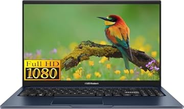 VivoBook 15 High Performance Laptop in Blue Intel 10-core i5 up to 4.2Ghz 8GB RAM 256GB SSD 15.6in FHD Web Cam W11 (F1504 – Renewed)