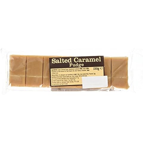 The Real Candy Salted Caramel Fudge, 150 g Cover