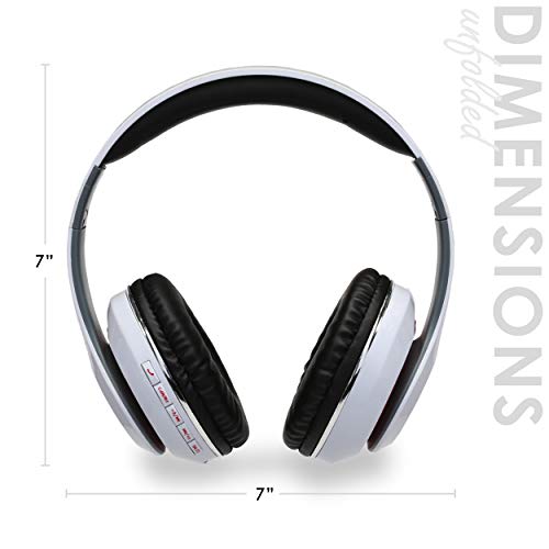 Vast Vantages Travigo Wireless Adjustable Bluetooth Headphones With Fm Radio | Foldable | Micro Sd Slot | Charging Port | Aux Port #TOP6
