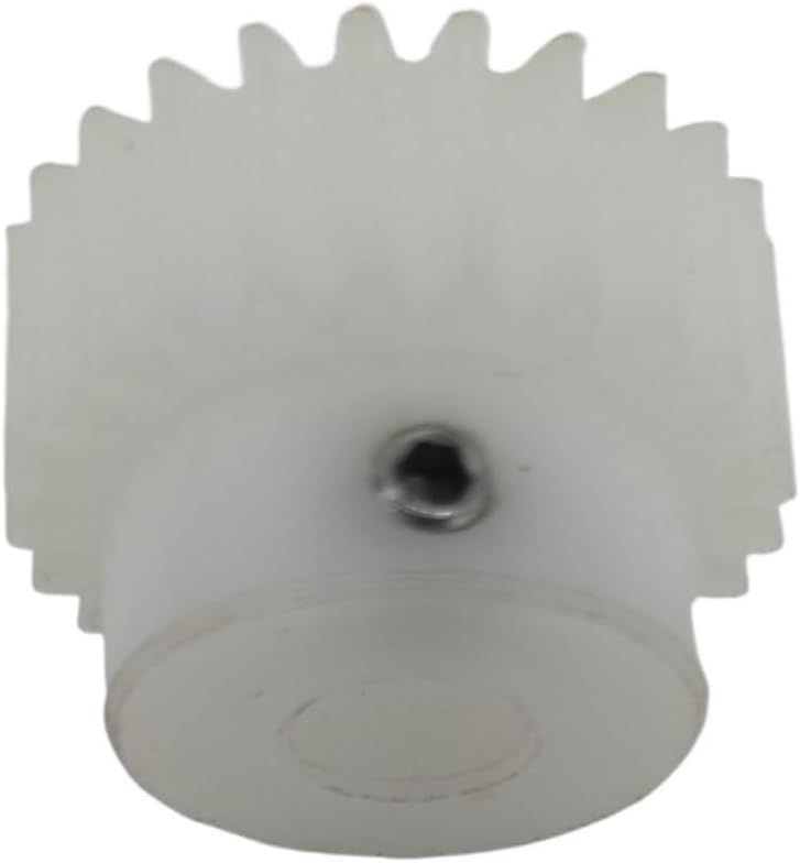 Plastic Motor Pinion Gears,1pcs Nylon Cylindrical Gear, Spur 1 Module 20 Teeth Multiple Bore Sizes(10mm bore)