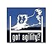 Agility Dog Agility Sheltie Vinyl Window Decal Sticker