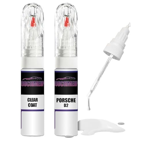 Para Porsche BAMBUSBEIGE D2 + kit de reparación de pintura de retoque de capa transparente