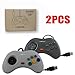 Produktbild Einkauf von Kindheit Classic USB PC Controller Gamepad FÜR Sega Saturn Stil PC Mac 1 Schwarz 1 Grau