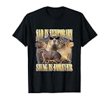 Swag is Forever Funny Capybara Unhinged Gen Z Meme Cringe T-Shirt
