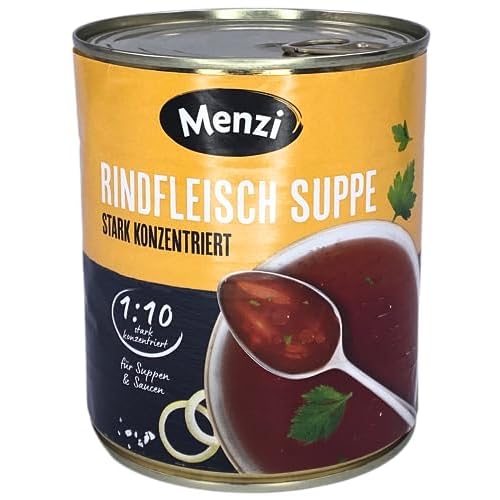 Rindfleischsuppe 1:10 von MENZI, 800ml