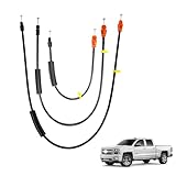 3mirrors Inside Door Handle Latch Cable for 2007-2014 Chevy Silverado Tahoe Sierra Yukon Escalade (Three of Them if You are not Sure)