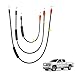 3mirrors Inside Door Handle Latch Cable for 2007-2014 Chevy Silverado Tahoe Sierra Yukon Escalade (Three of Them if You are not Sure)