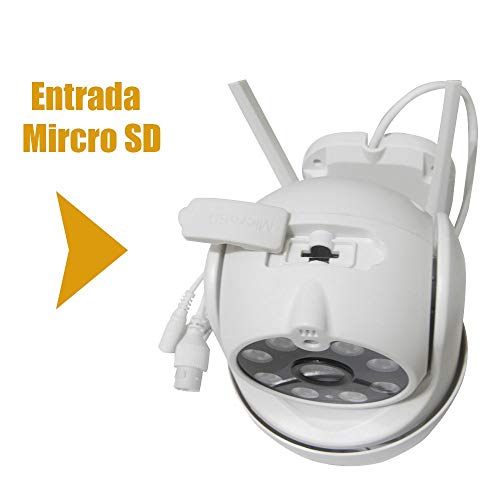 Camera Dome Wifi HD 360 Visao Noturna Panoramica Segurança Sem Fio