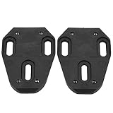 Fictory Knagi do butów rowerowych, 1 para szybkiej wymiany osłona na buty rowerowe adapter konwerter do Speedplay Zero, Czarny, One Size
