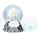 3d Pop up Holiday Snowflakes Medium Snowglobe Christmas Card