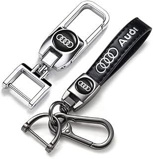 Vanschee Leather Key Chain Suit for Lexus is300 es350 rx 350 ls460 gx460 ls 430 ls 460 nx f nx200t RCF Valet is250 rx350, Metal Car Logo Keyring for Man and Woman, Family Present,Car Accessories