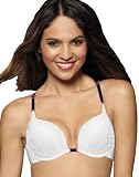 Wonderbra Women's Statement Makers Adjustable Push-Up Underwire Bra, 34D-White