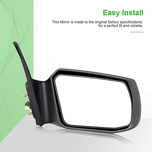 Scitoo Side View Mirror Passenger Side Mirror Fit Compatible With 2007 2008 2009 2010 2011 For Nissan Altima Power Adjustment Non-Folding Non-Heated #TOP2