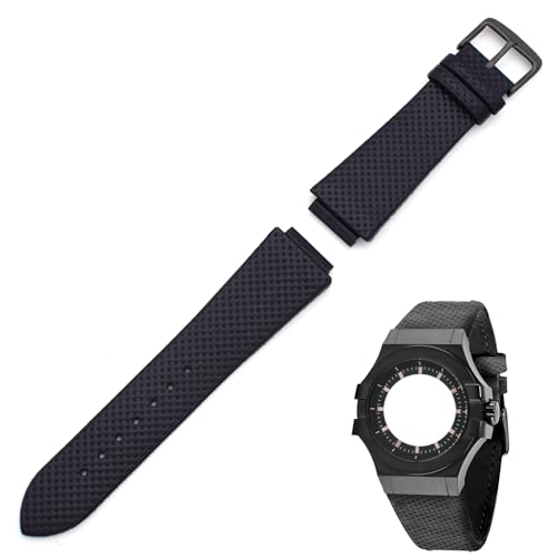 THEAGE 24MM Genuine Leather Watch Strap Band Replacement for MASERATI Mens Watches R8821108025 R8851108002 product thumbnail 12