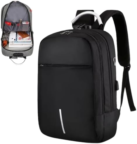 Mochila Executiva Impermeável Unissex C/Cadeado + Porta USB Para ...