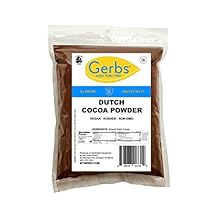 Gerbs Dutch Cocoa Powder 4 lbs. | 22-24% Cocoa Butter Fat, Resealable Bag | Rich, Smooth Dutch Process | Top 14 Allergen-Free