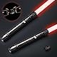 Ricyea 2-in-1 Lichtschwert für Kinder Erwachsene, RGB 11 Farben Laserschwert mit Metall Hilt, Typ-C Wiederaufladbare FX Lightsaber mit Soundeffekt für Party Halloween Cosplay (2er Set-Schwarz)