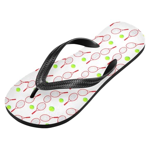 Burbuja Tennis Balls Flip Flops for Women Men, Soft Thong Sandals Rubber Slippers for Pool Beach Essentials2