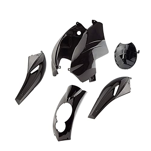 Kit carenages Peugeot Ludix noir pour compteur rectangulaire de 50cc