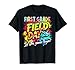 Let The Games Begin First Grade Field Day 2026 Teacher Kid T-Shirt