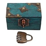 Pratique et portable : cette boîte à bijoux rétro est légère et facile à transporter, ce qui vous permet d'emporter vos précieux bijoux lors de vos voyages ou déménagements. coffret à bijoux vintage portatif